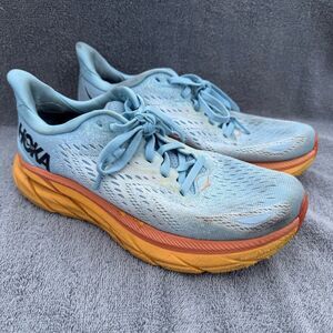 Women’s Hoka One One Clifton 8 Running Shoe Summer Song/Ice Flow 7B